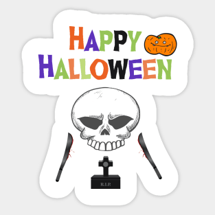 Happy halloween day Sticker
